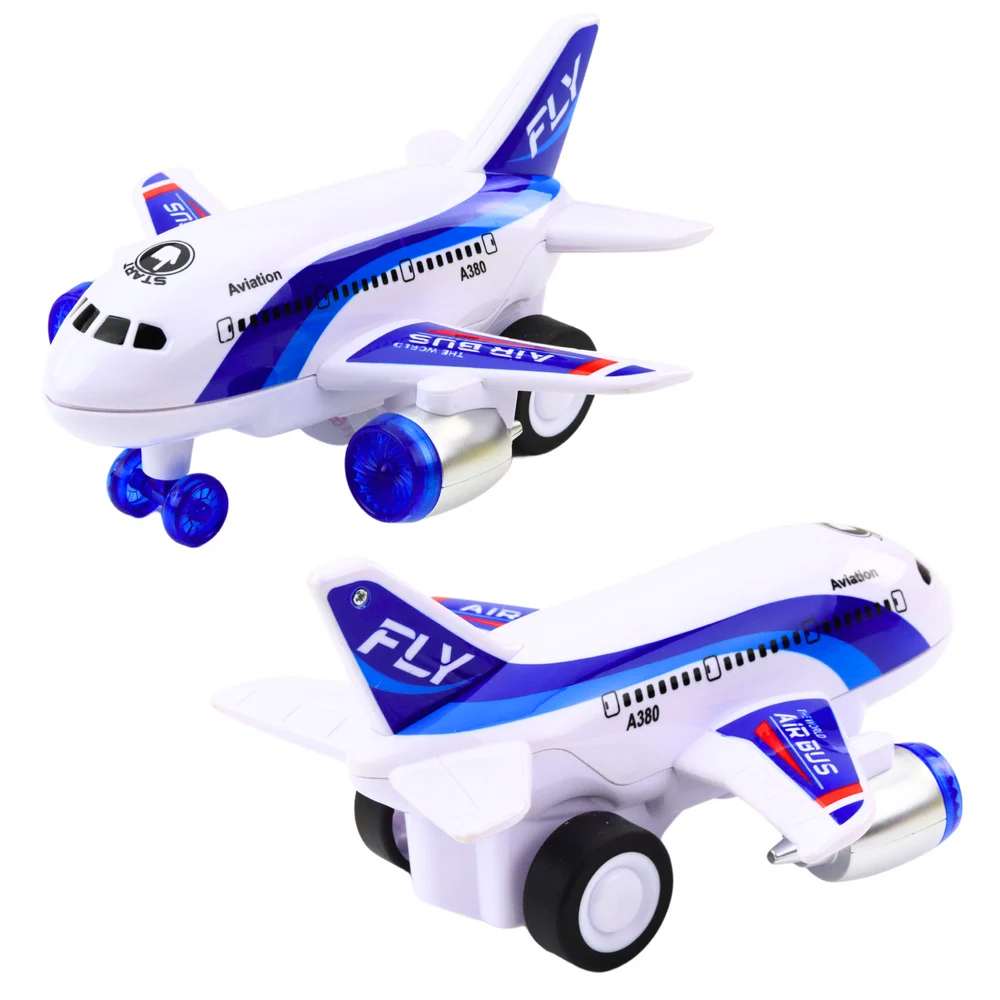 Putnički avion na baterije sa svjetlima i zvukovima_3