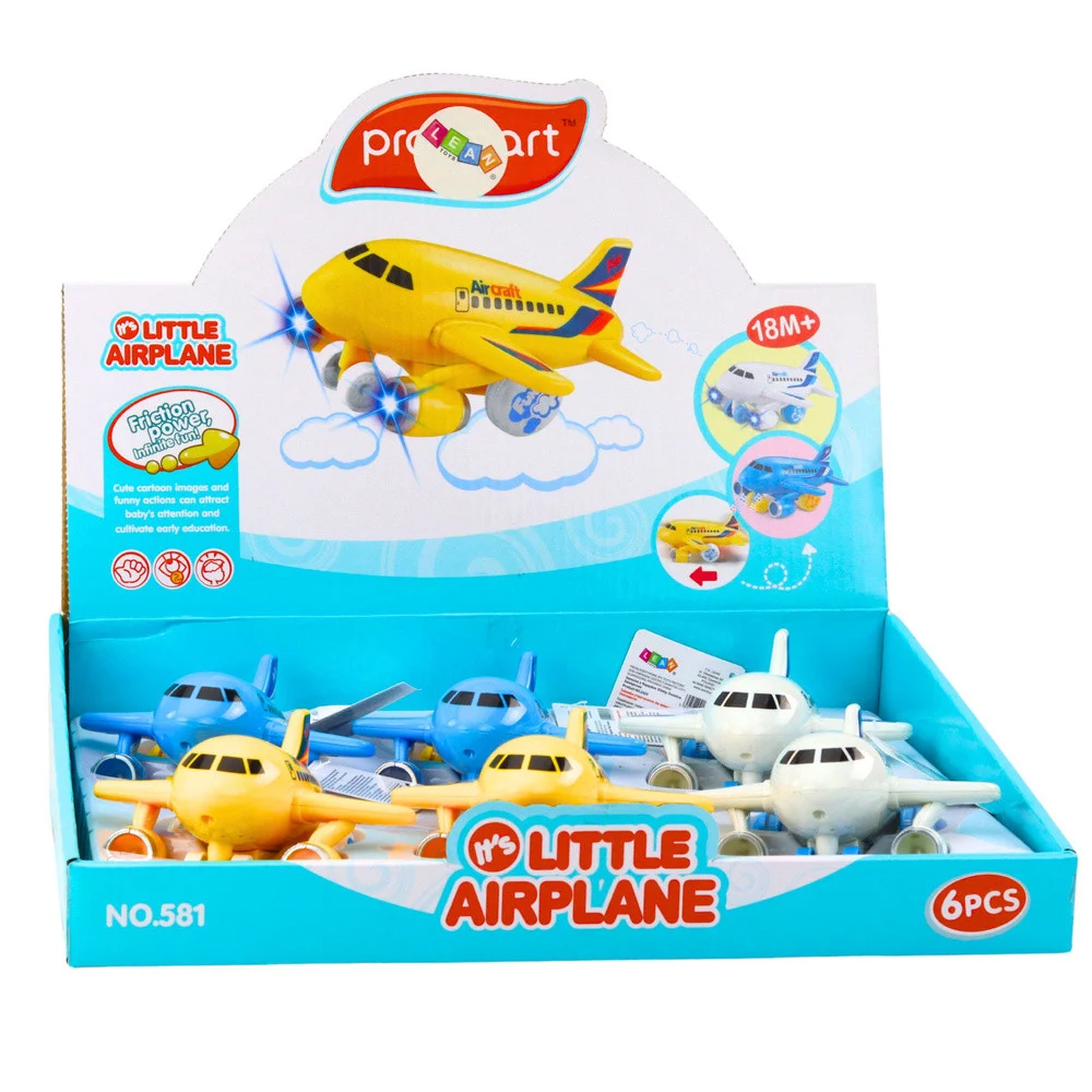 Putnički avion s motoriziranim svjetlosnim i zvučnim efektima_5