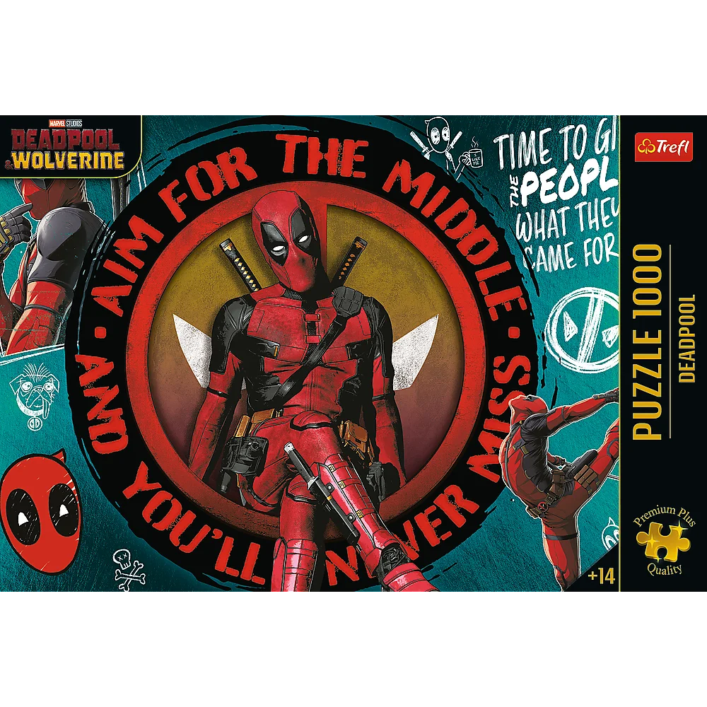 Puzzle - 1000 Premium Plus - Deadpool Trefl - 10835_3