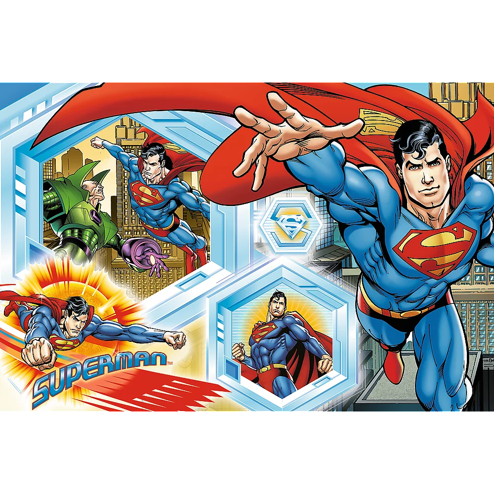 Puzzle 300 – Neuništivi Superman – Warner Superman Trefl 23032_2
