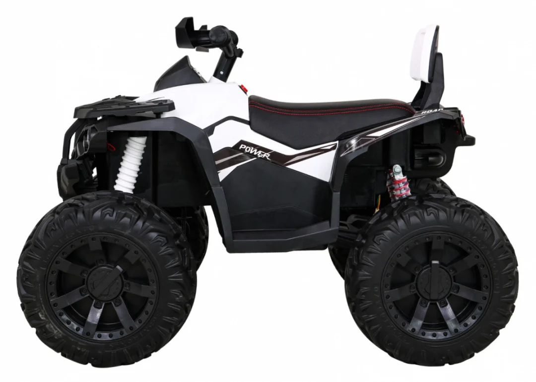 Quad ATV Power na akumulator, bijeli quad na akumulator_4