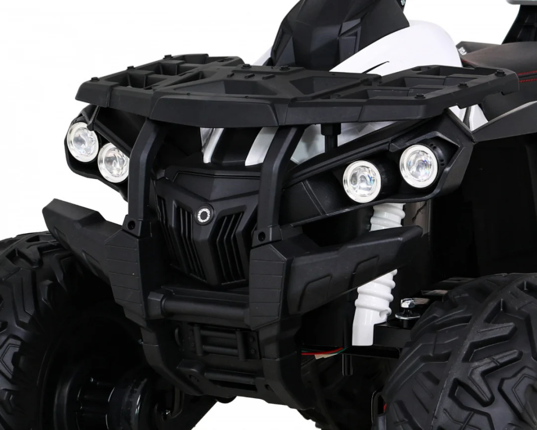 Quad ATV Power na akumulator, bijeli quad na akumulator_9