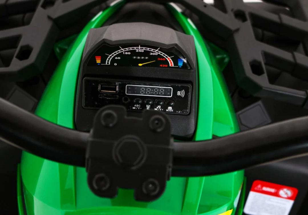 Quad ATV Power na akumulator, zeleni quad na akumulator_6