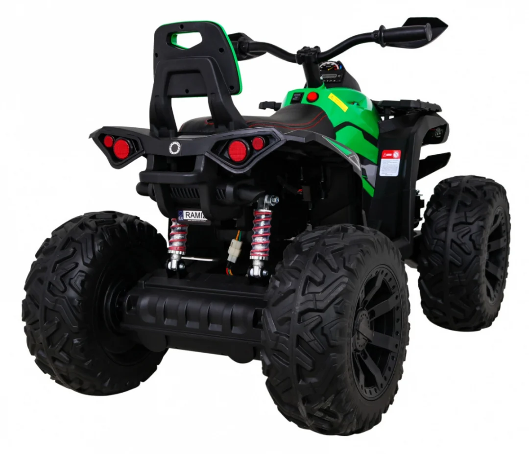 Quad ATV Power na akumulator, zeleni quad na akumulator_9