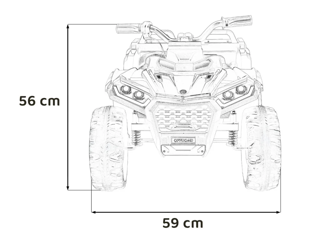 Quad Sport TX ATV bijela boja_2