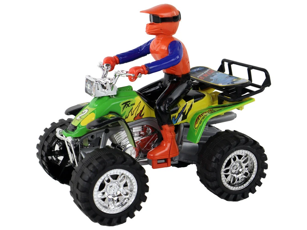 Quad motor s pogonom na sva četiri kotača na terenu s trenjem_2