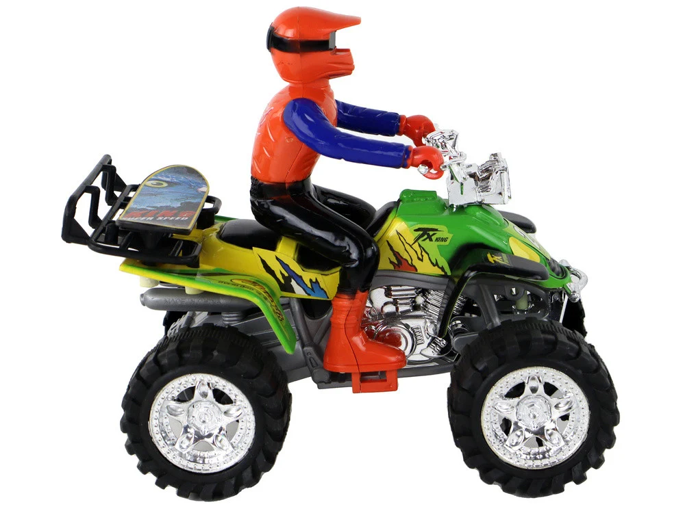Quad motor s pogonom na sva četiri kotača na terenu s trenjem_4