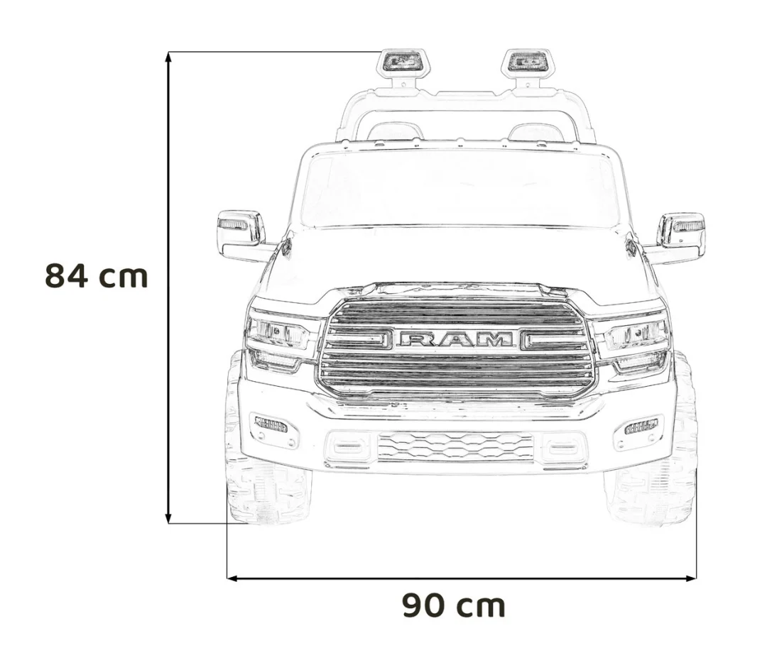 RAM 3500 Crveno vozilo_2