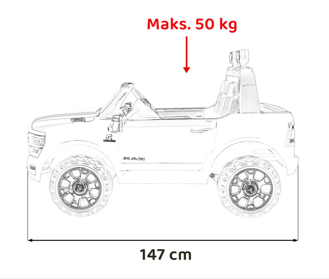 RAM 3500 Crveno vozilo_3