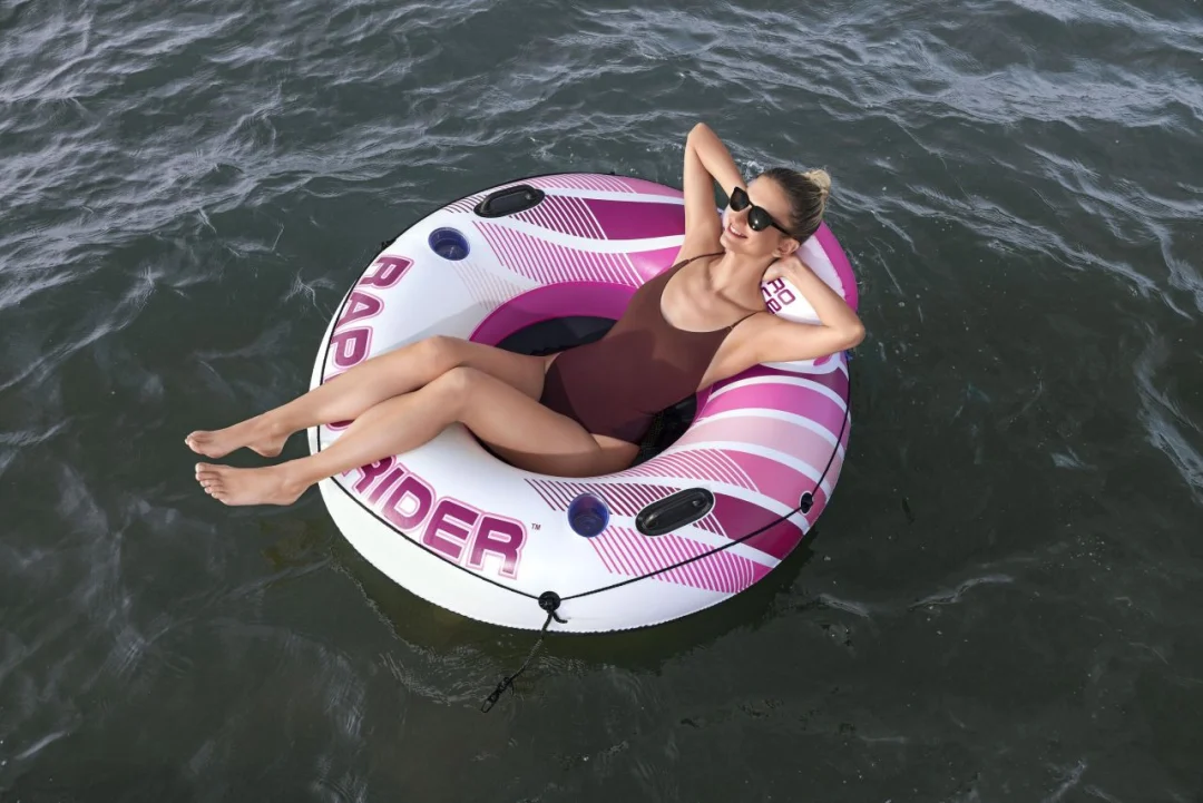 RAPID RIDER Prsten za plivanje Roza 135 cm Bestway_3