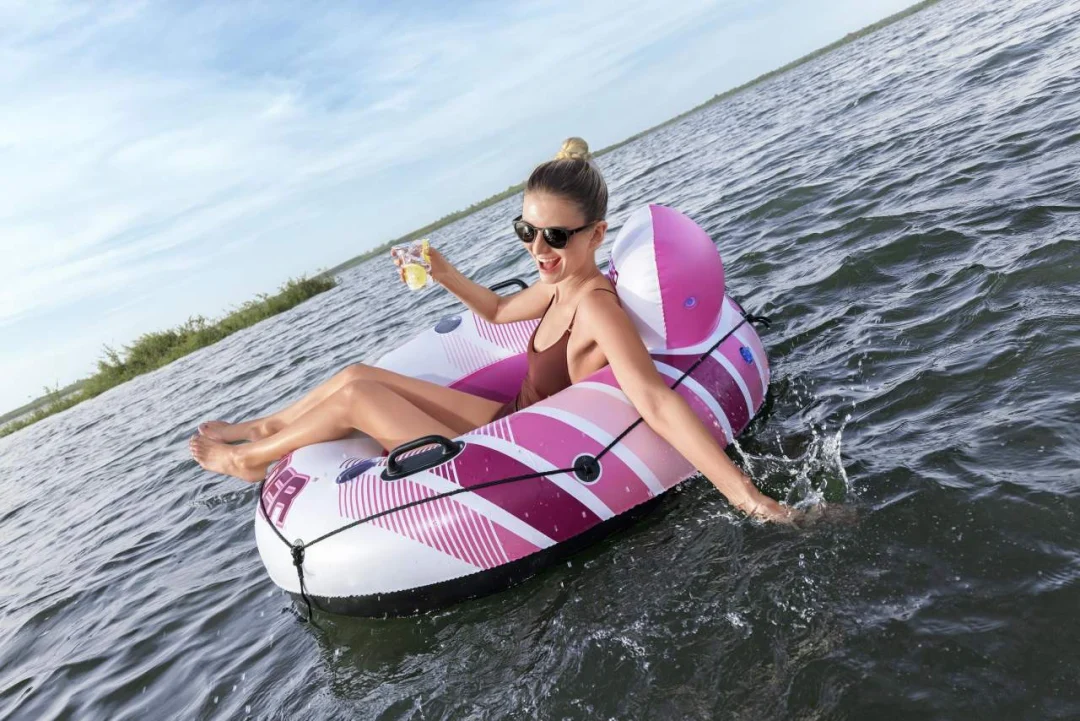 RAPID RIDER Prsten za plivanje Roza 135 cm Bestway_7