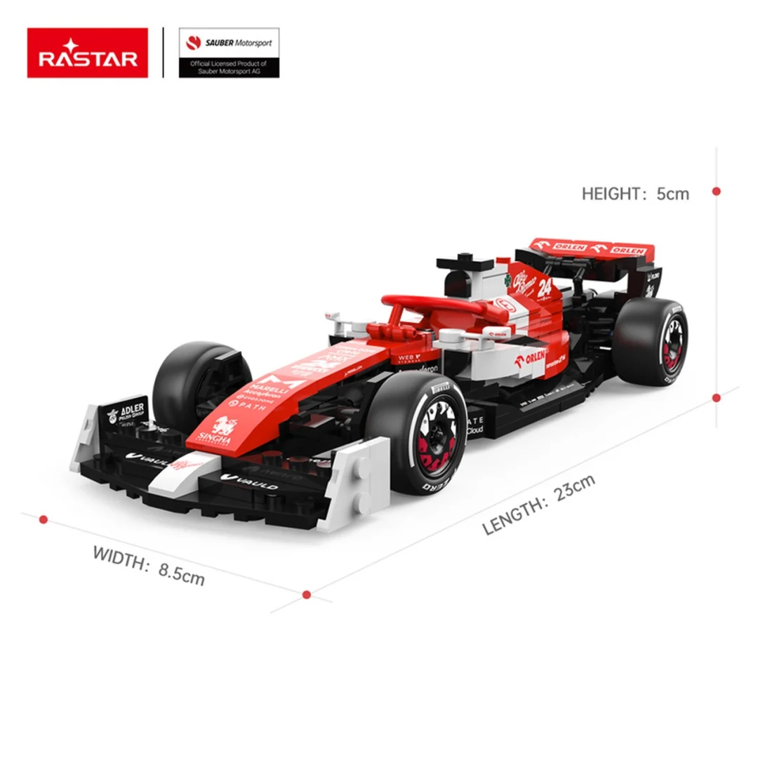 RASTAR Alfa Romeo F1 C42 kocke 1:24 340 dijelova_13