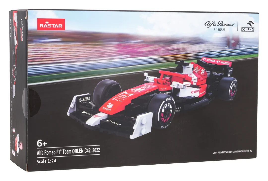 RASTAR Alfa Romeo F1 C42 kocke 1:24 340 dijelova_16