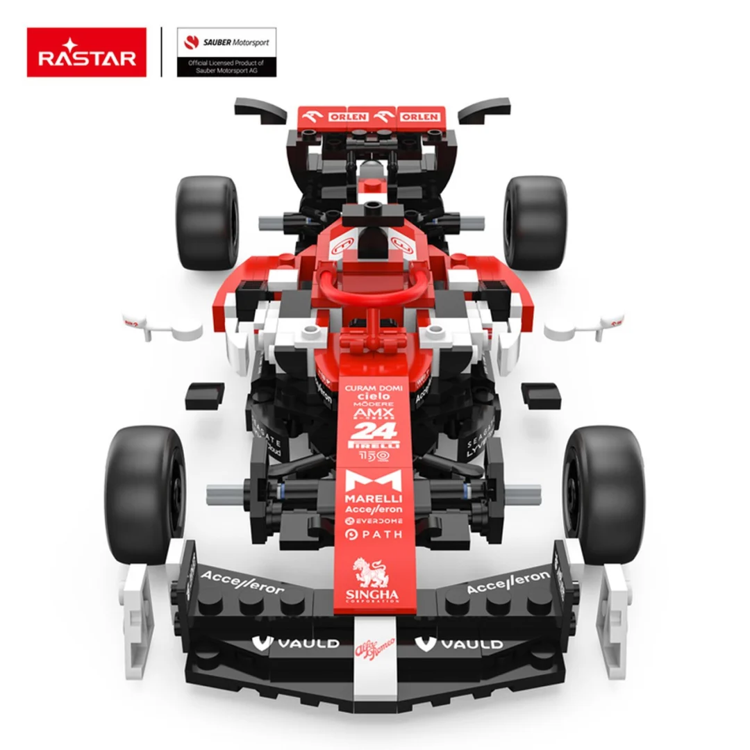 RASTAR Alfa Romeo F1 C42 kocke 1:24 340 dijelova_7