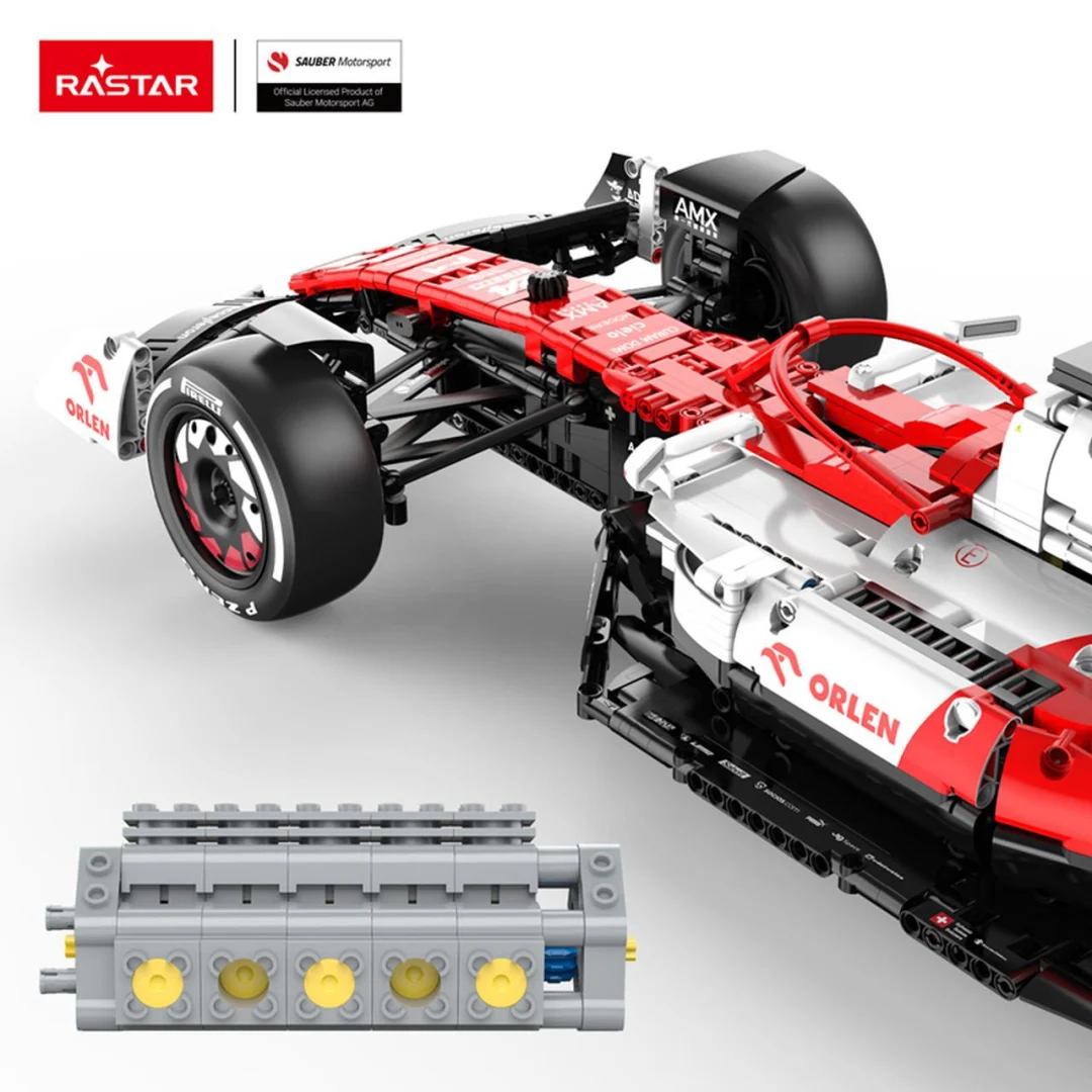 RASTAR Alfa Romeo F1 C42 kocke 1:8 2261 dijelova_4