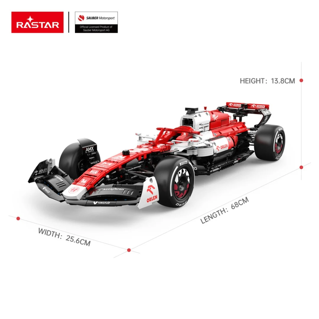 RASTAR Alfa Romeo F1 C42 kocke 1:8 RC 2261 dijelova_2