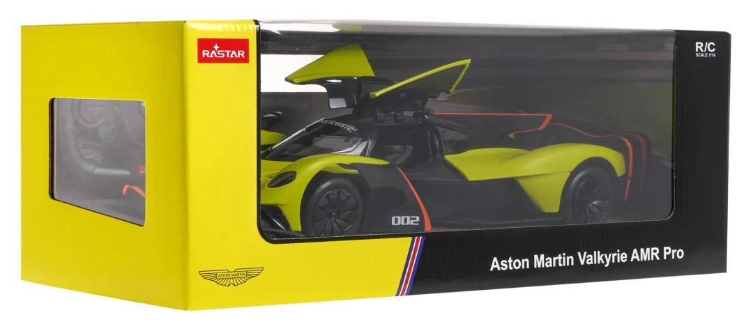 RASTAR Aston Martin Valkyrie AMR Pro RC 1:14, zeleni_8