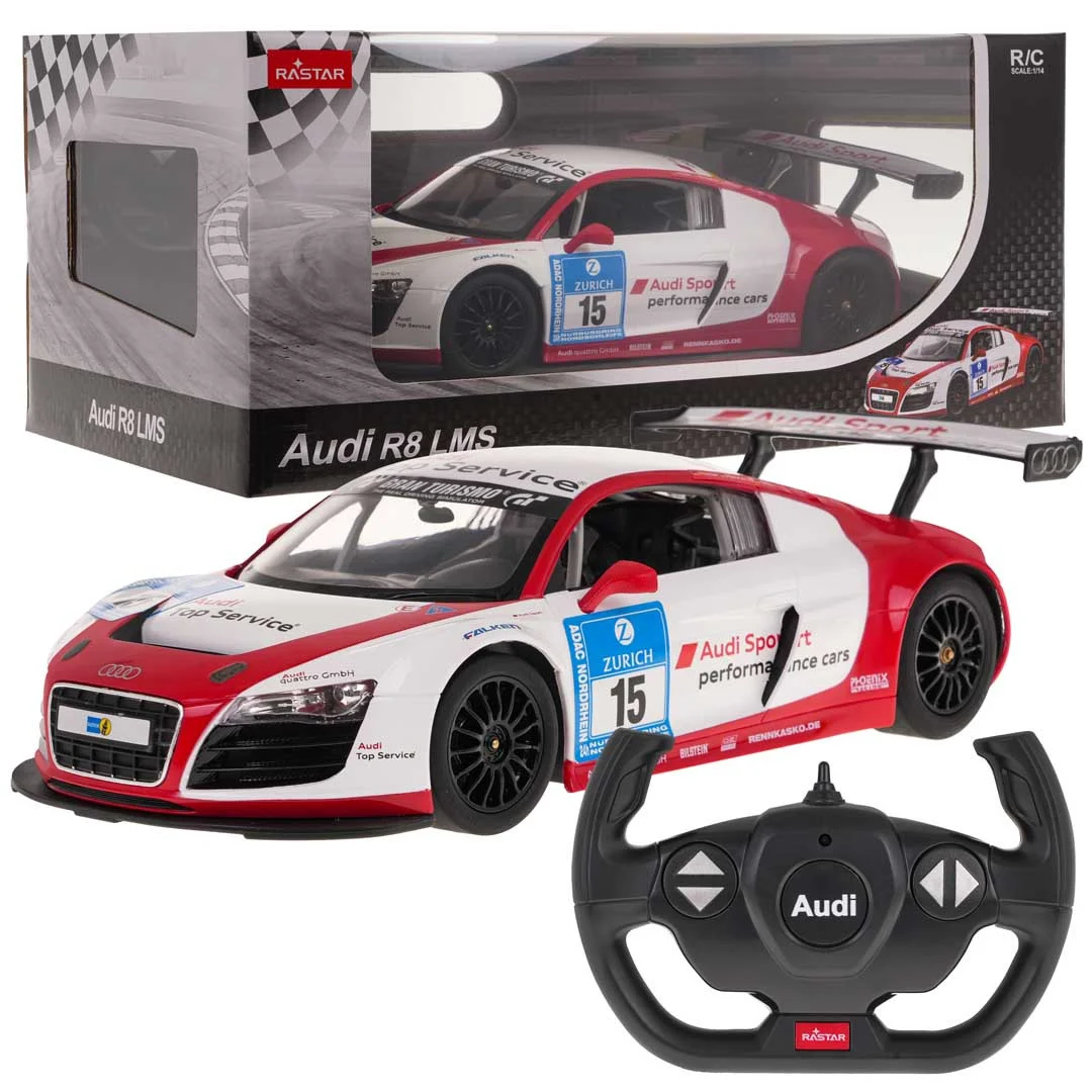 R/C 1:14 AUDI R8 LMS Performance RASTAR, bijela_1