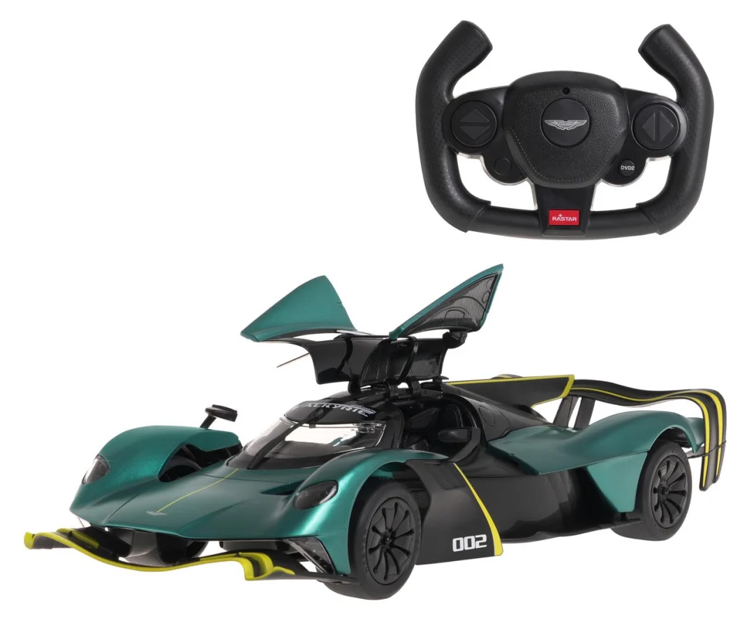 R/C 1:14 Aston Martin Valkyrie AMR Pro tamnozeleni RASTAR, zelena_2