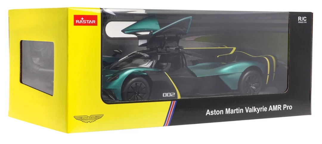 R/C 1:14 Aston Martin Valkyrie AMR Pro tamnozeleni RASTAR, zelena_8