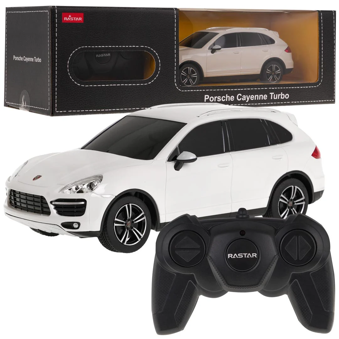 R/C 1:24 Porsche Cayenne Turbo bijela boja RASTAR_1