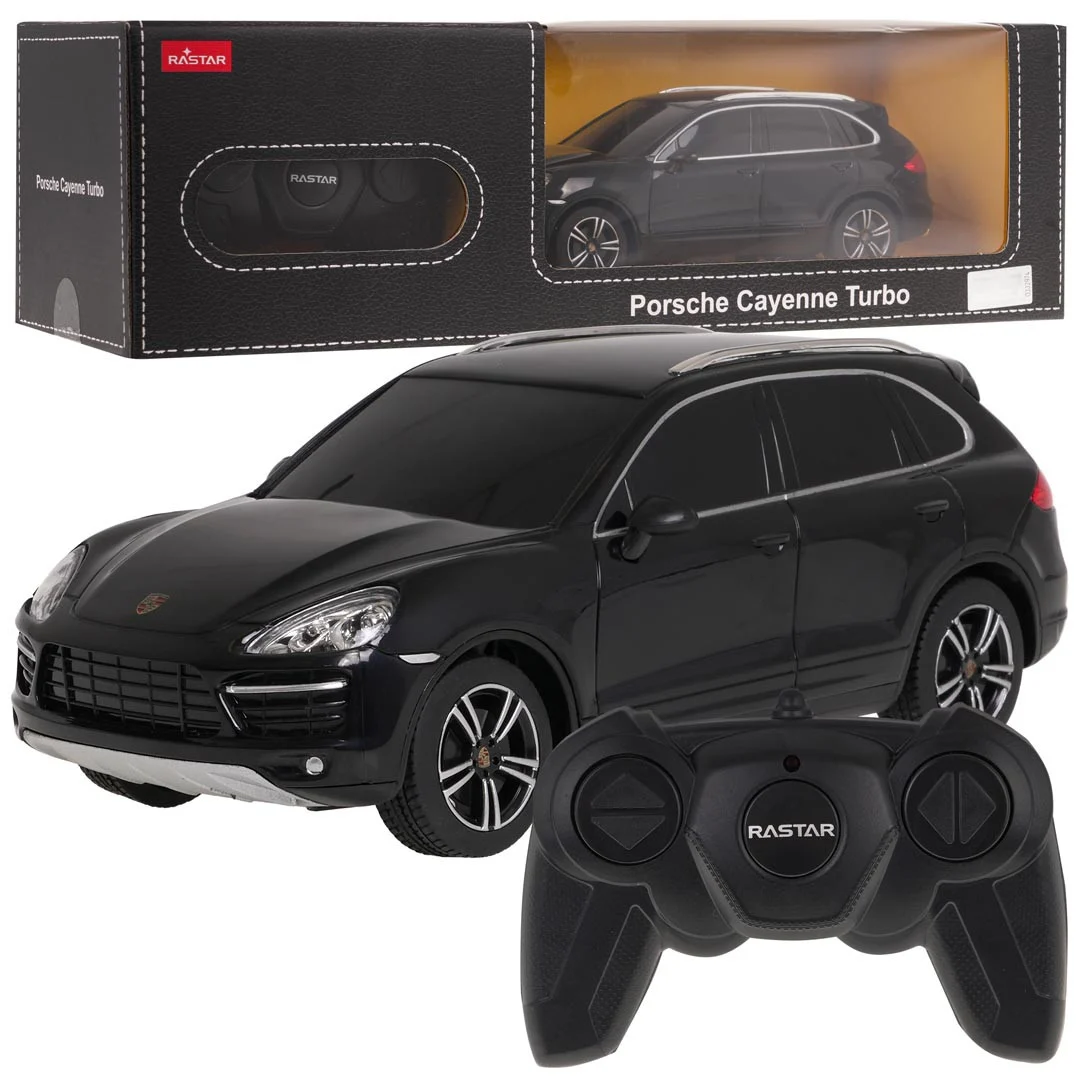 R/C 1:24 Porsche Cayenne Turbo crni RASTAR, crna_1