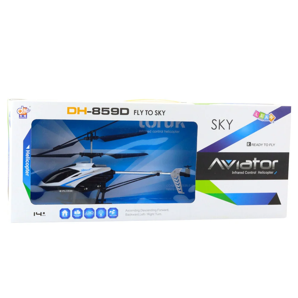 RC Aviator DH-859D LED 360° helikopter na daljinsko upravljanje_4