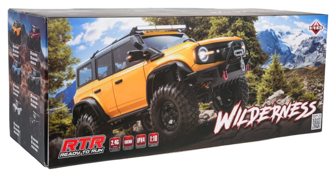 R/C auto WILDERNESS 1:10 narančasta_11