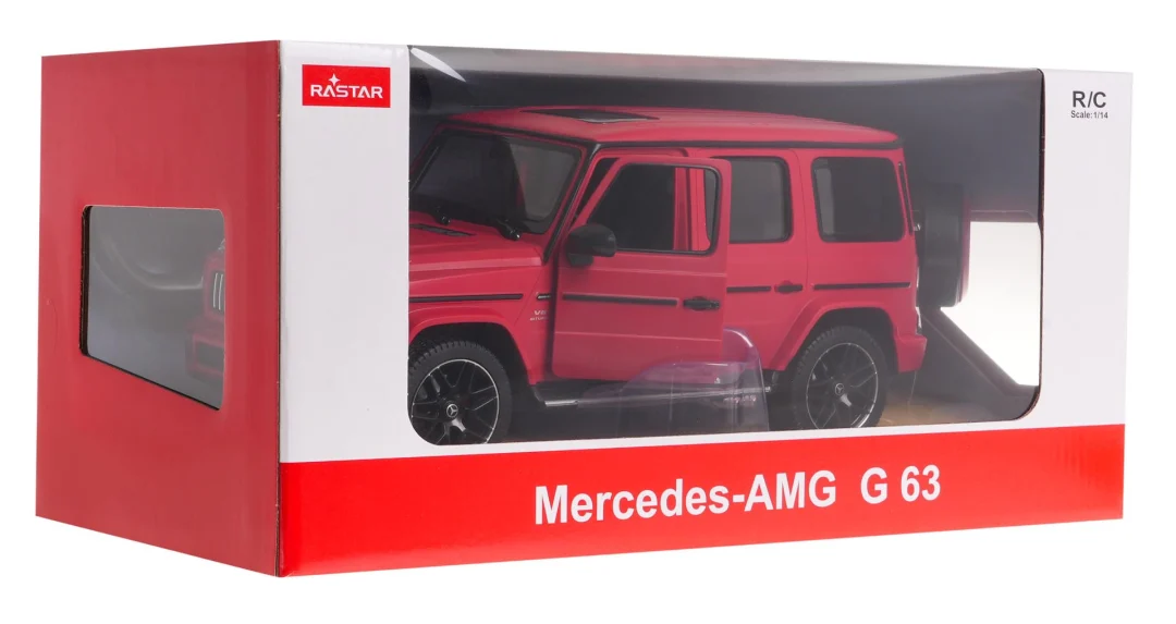 R/C automobil Mercedes Benz G63 1:14 RASTAR, crvena_9