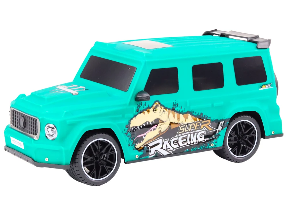 RC automobil s dinosaurom 1:10, zeleni_2