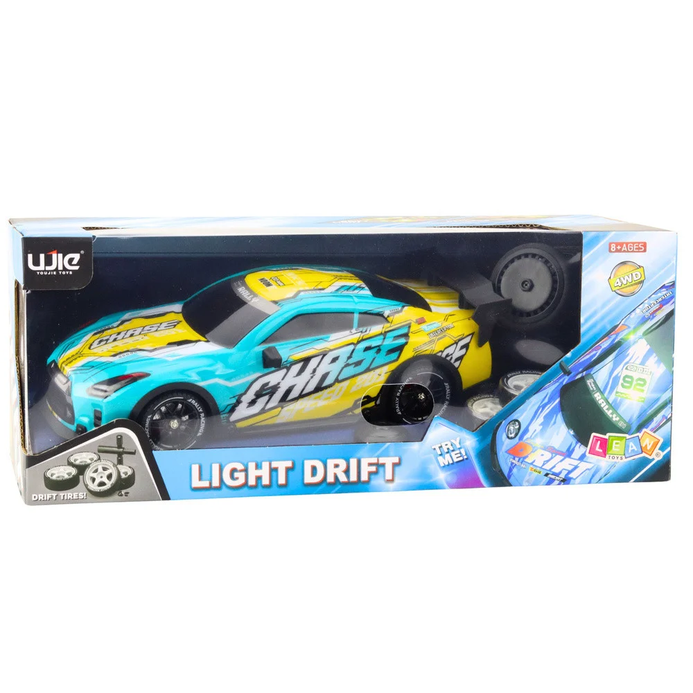 RC drift automobil na daljinsko s LED-om, tirkizni_4