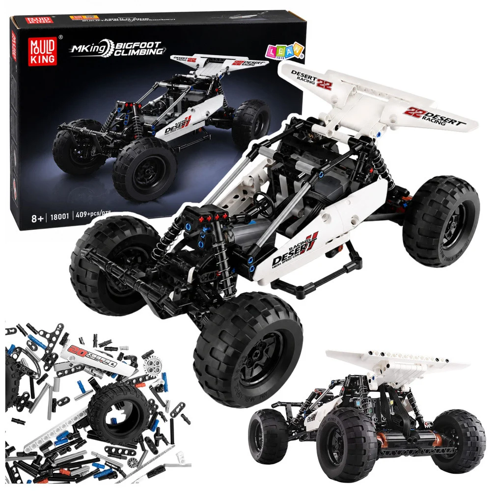 RC građevinske kocke terenski automobil 4x4, 409 kom_1