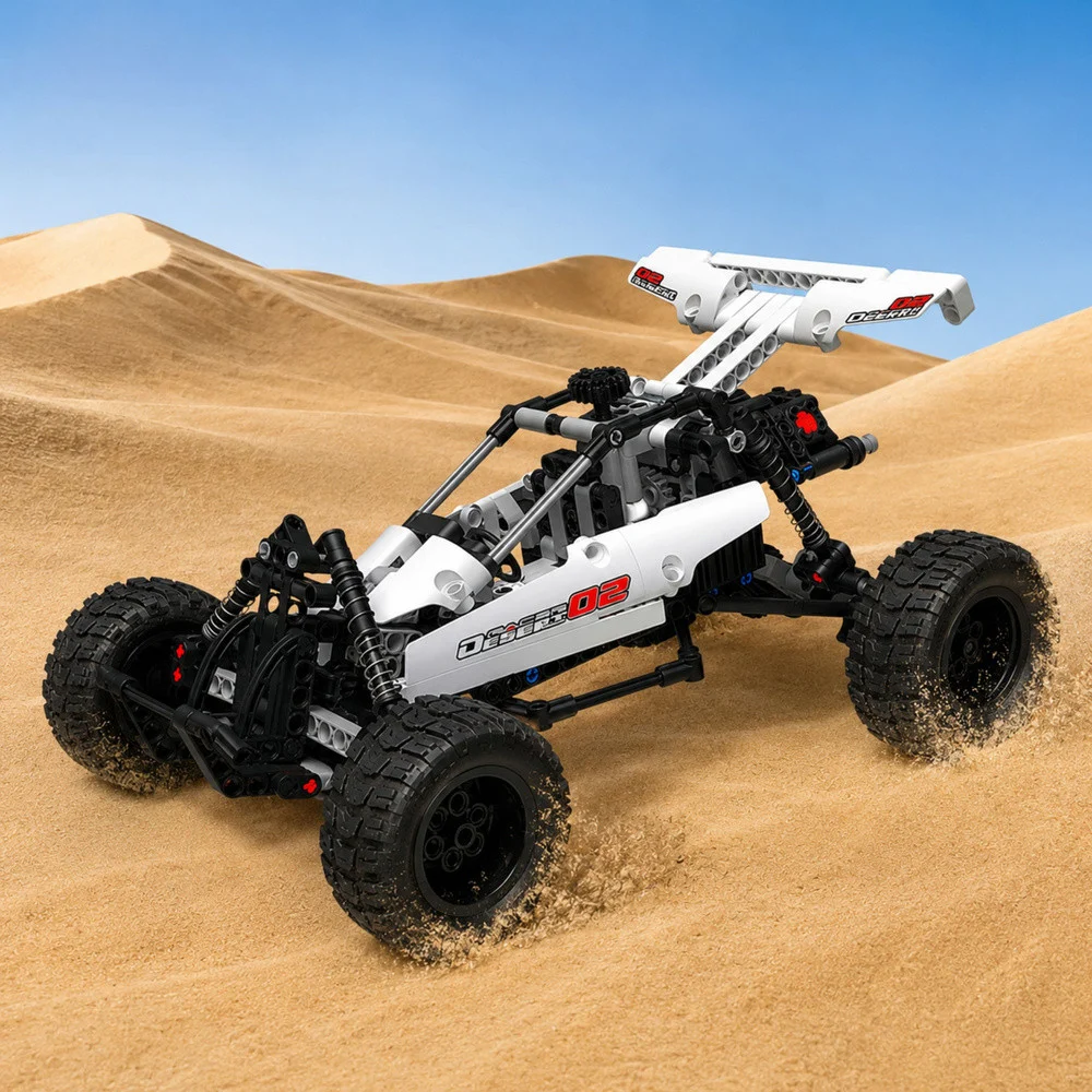 RC građevinske kocke terenski automobil 4x4, 409 kom_4