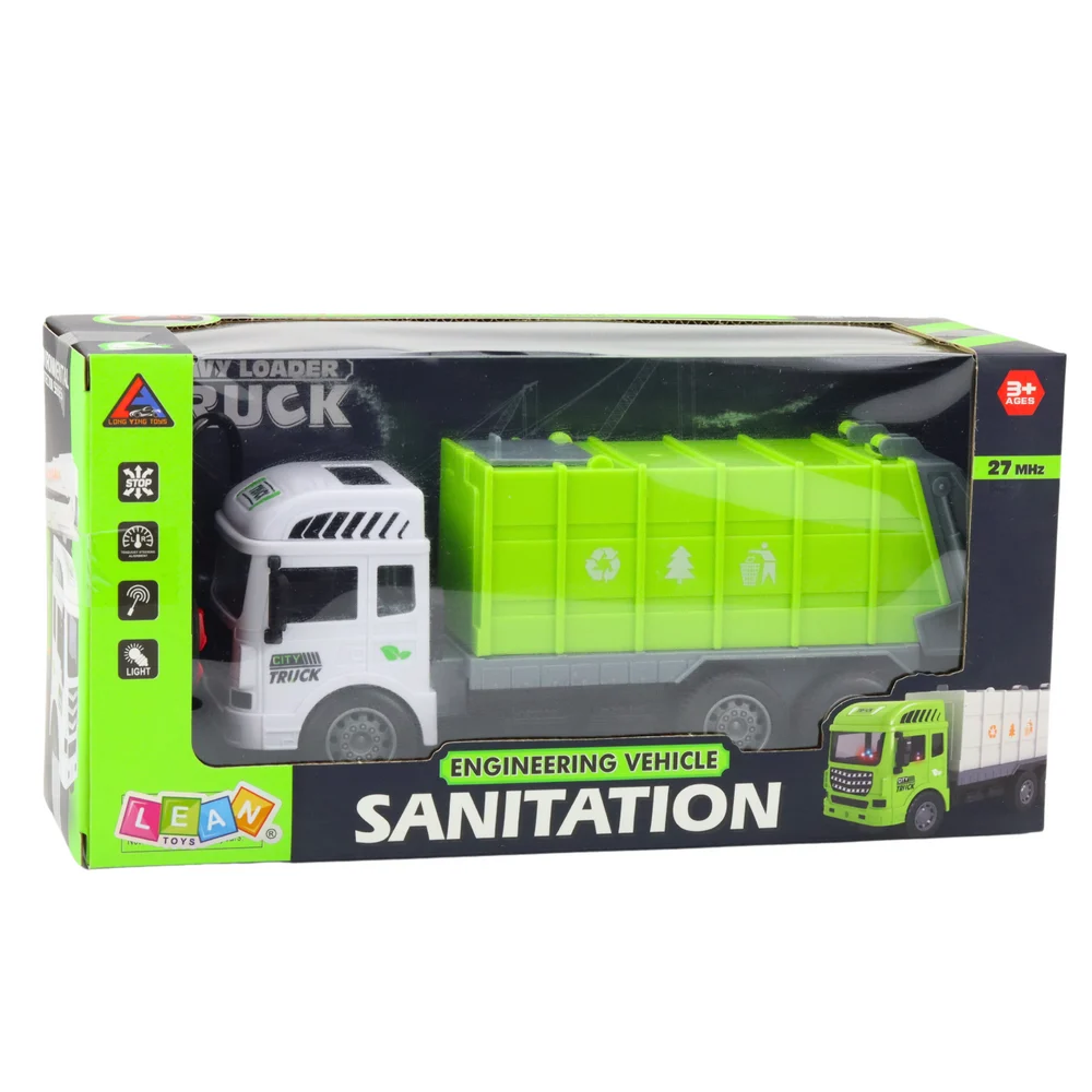RC kamion za smeće na daljinsko upravljanje svijetlozeleni 1:24_4