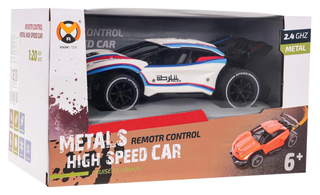 R/C metalni auto Speed 1:20 bijeli 6+_8