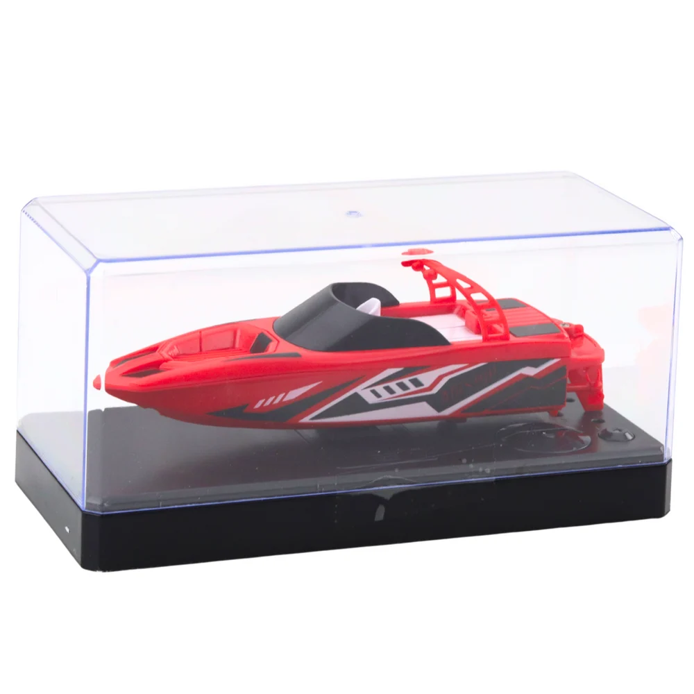 RC motorni čamac, 2,4 GHz, bijelo-crveni, 15 cm_2