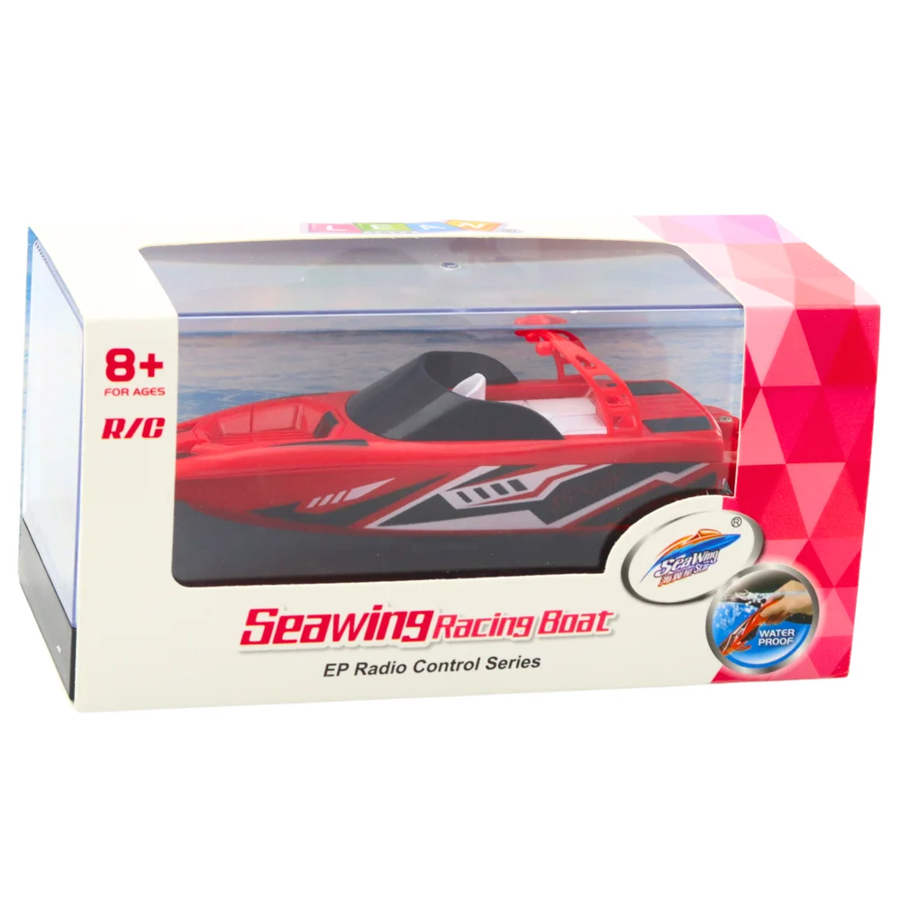 RC motorni čamac, 2,4 GHz, bijelo-crveni, 15 cm_5