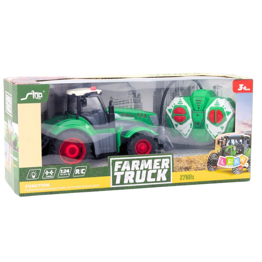 RC poljoprivredni traktor 1:24, zeleni (24985)_4