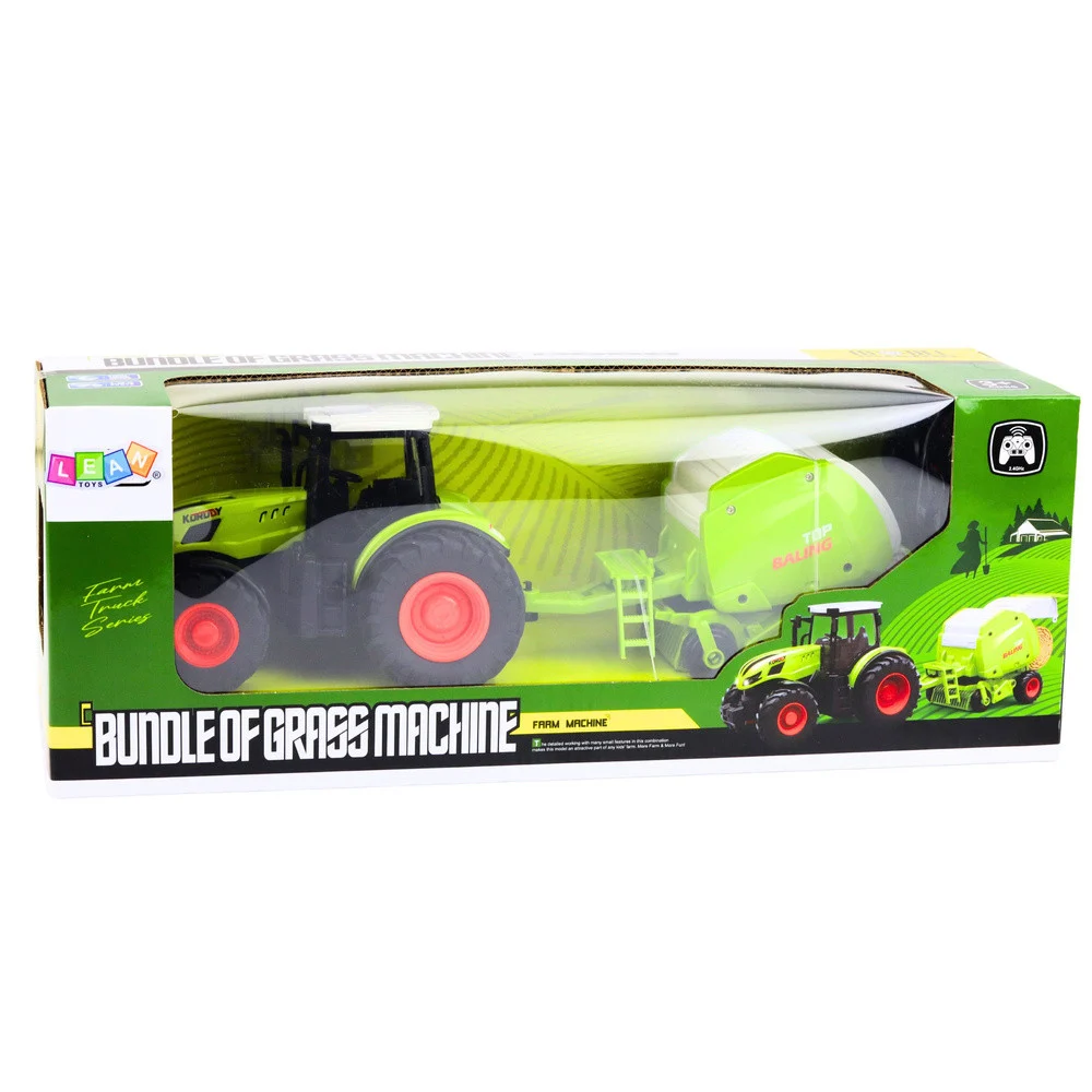 RC poljoprivredni traktor na daljinsko upravljanje s balirkom 1:24_6