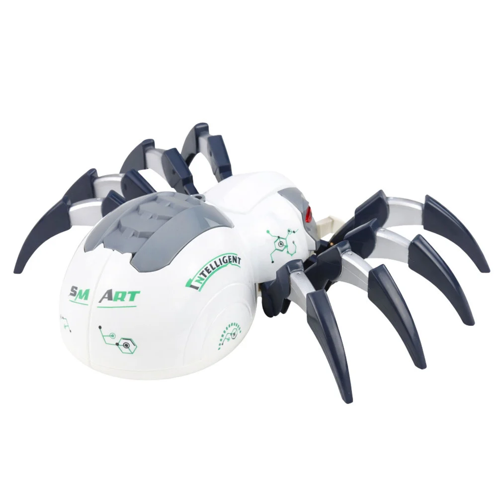 RC robot pauk na daljinsko upravljanje s efektom dima, svjetlima i zvukovima_5