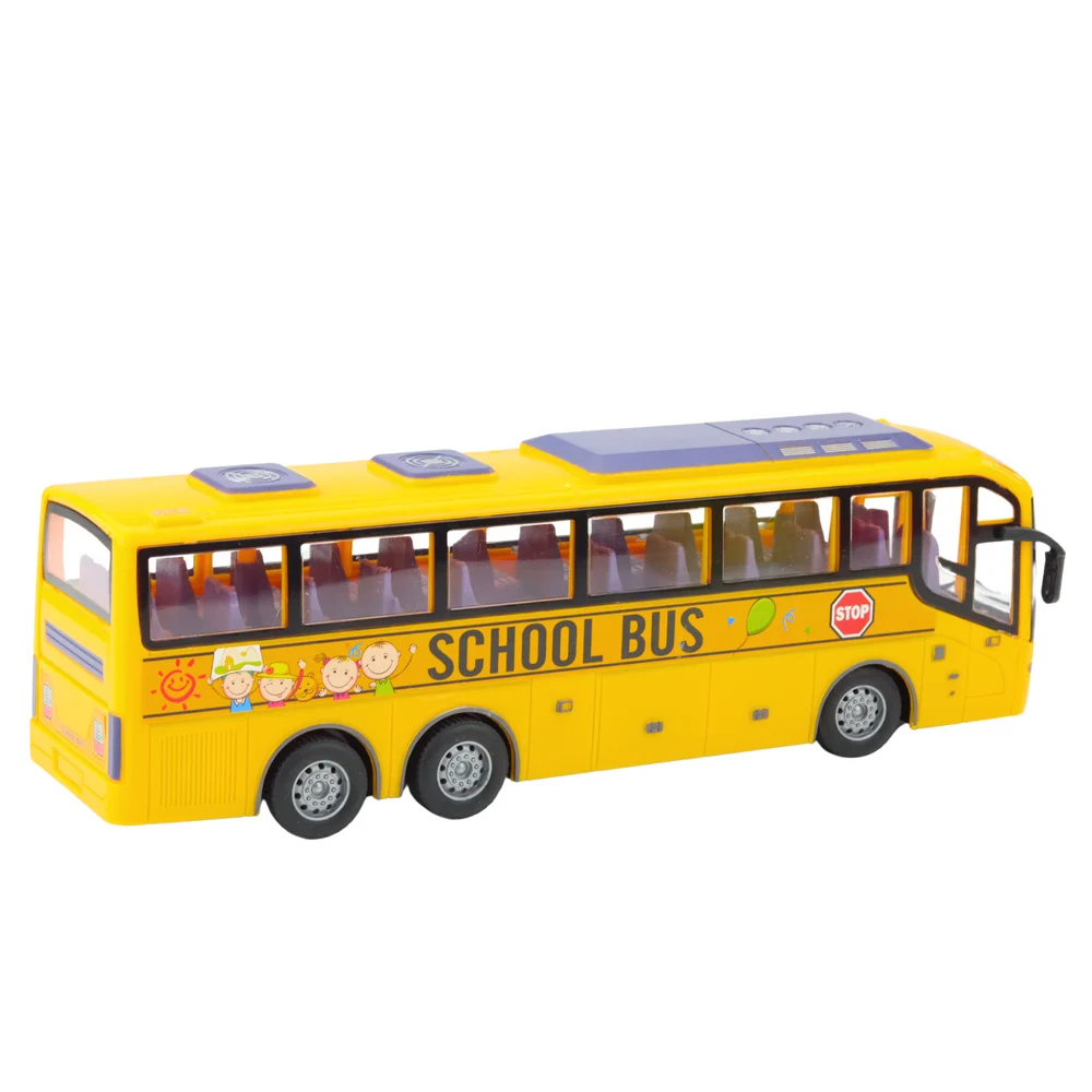 RC školski autobus 1:30 sa svjetlima na daljinsko upravljanje, žuta_3