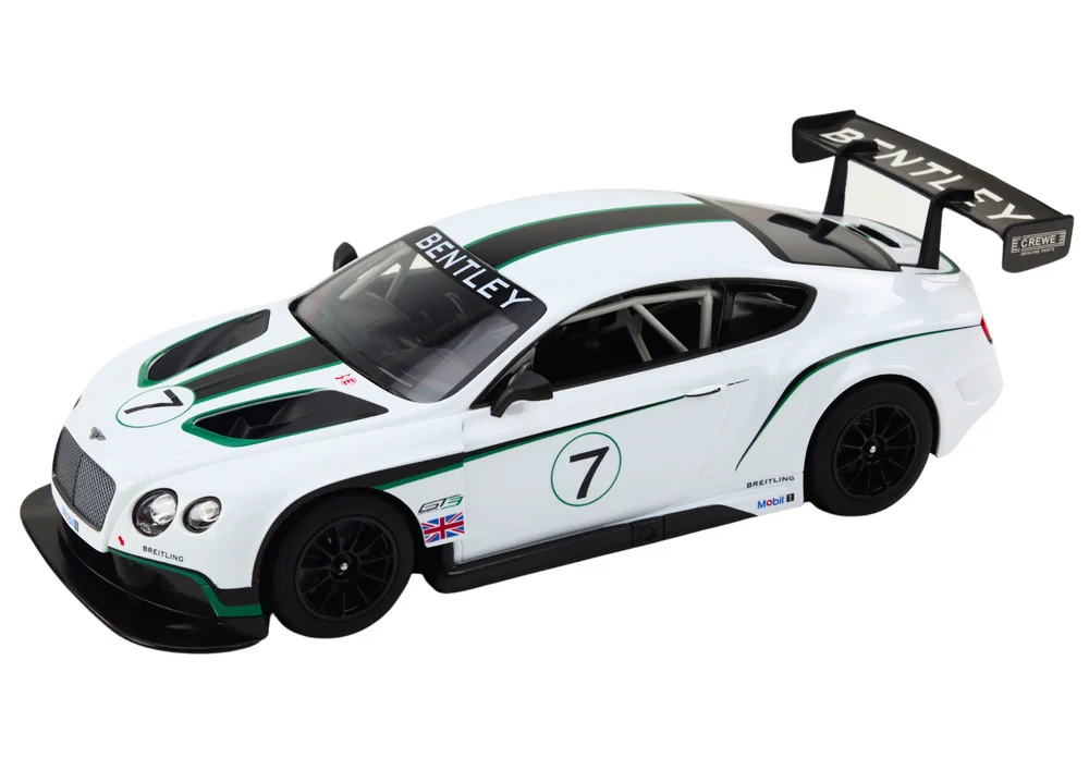RC sportski automobil 1:14 Bentley Continental GT3 bijela boja_2