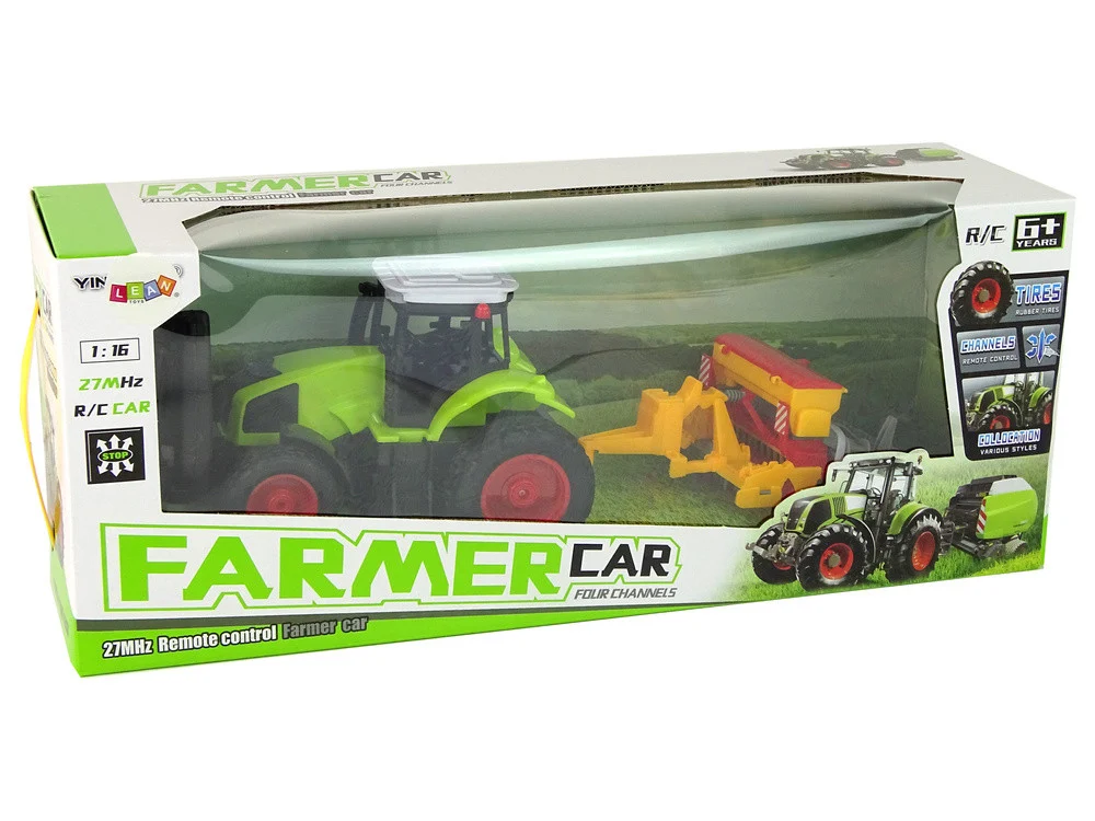 RC traktor s balirkom 1:16, zeleni_8
