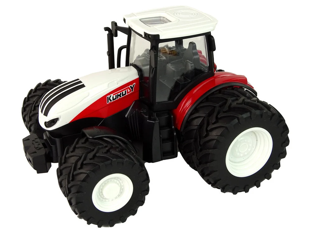 RC traktor s prikolicom 1:24 Crvena Zelena_2