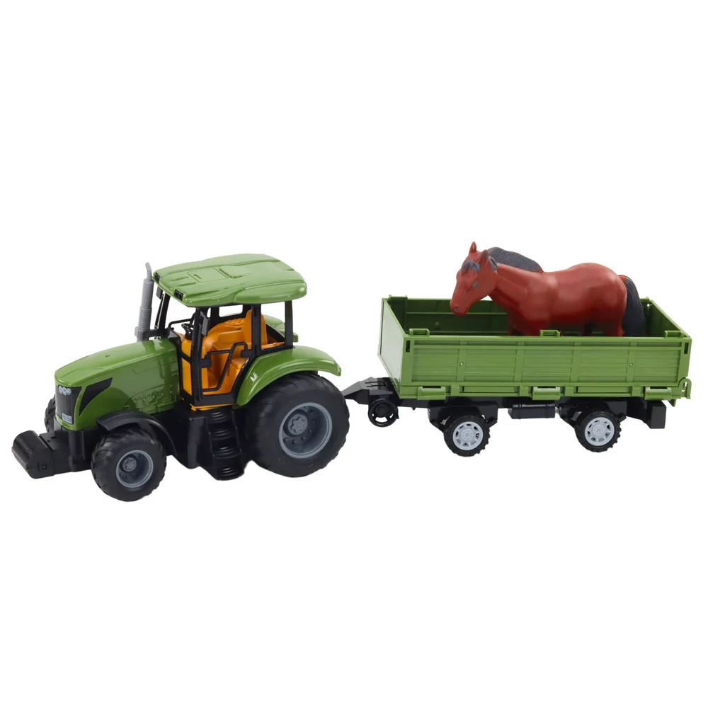 RC traktor s prikolicom i konjem na daljinsko_2