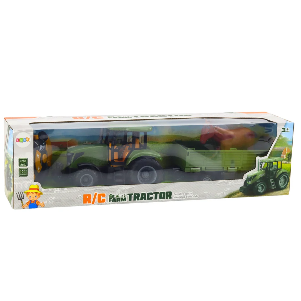 RC traktor s prikolicom i konjem na daljinsko_5