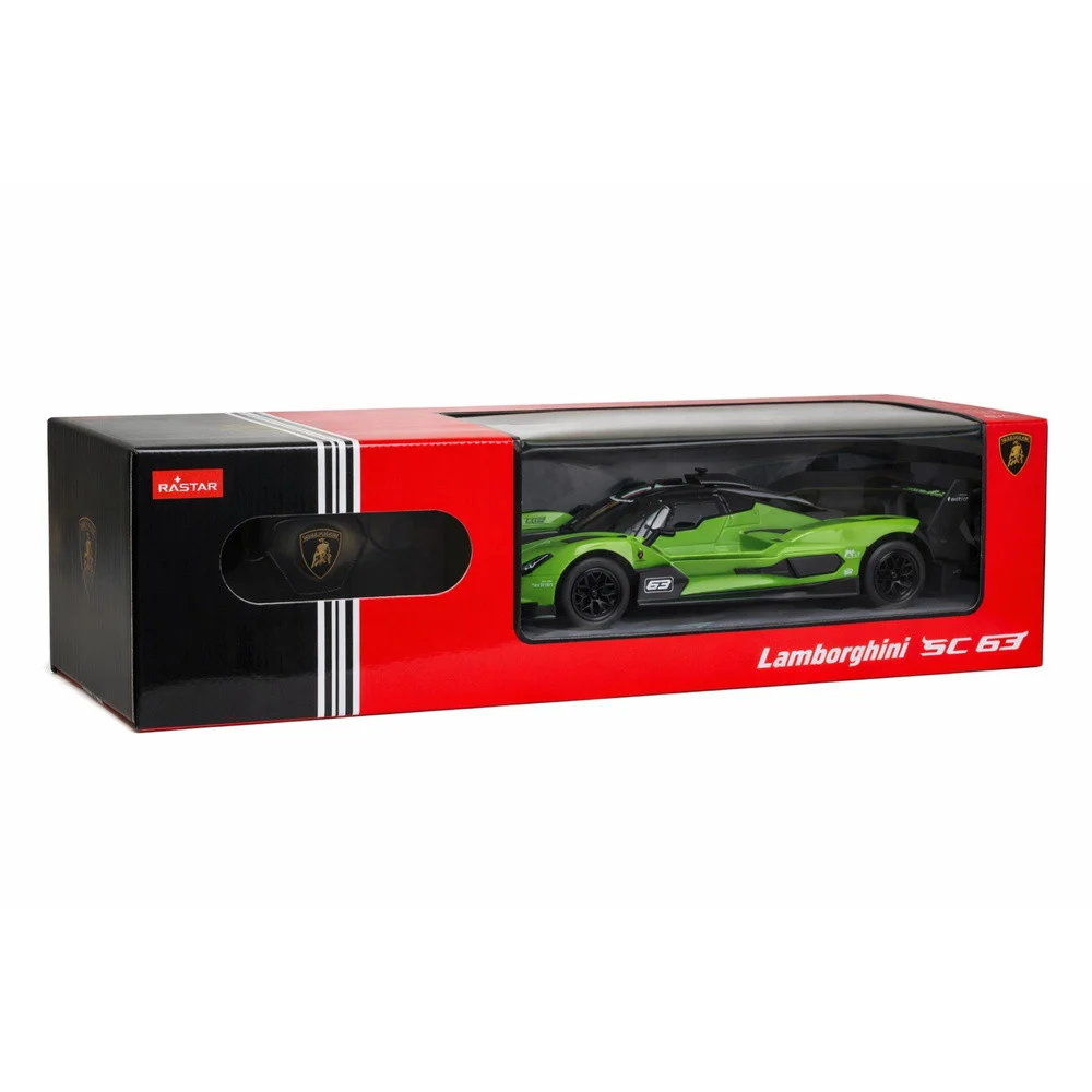 RC trkaći automobil Lamborghini SC63 Rastar, zeleni, 1:24_5