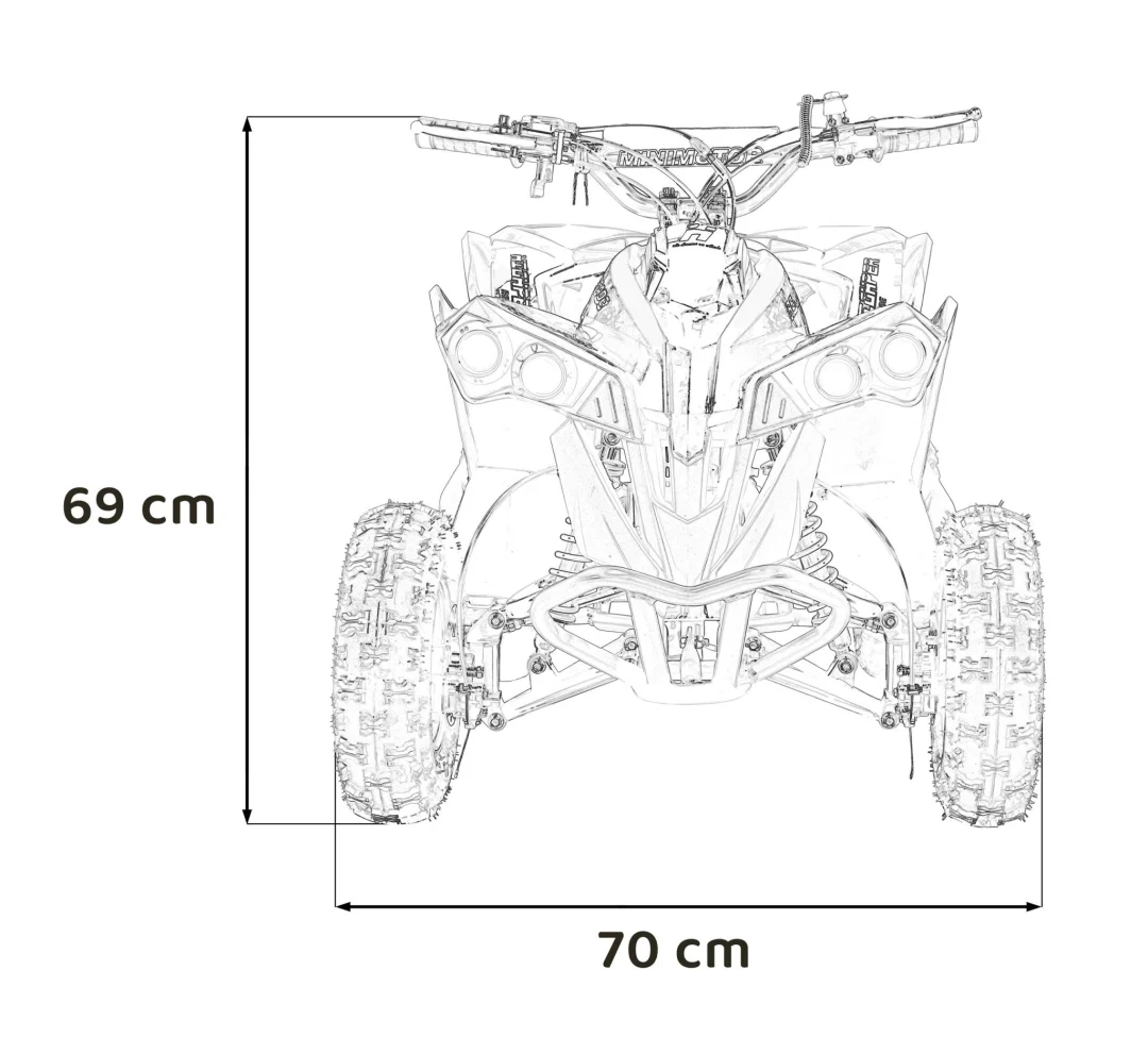 RENEGADE 49CC benzinski quad crveni_2