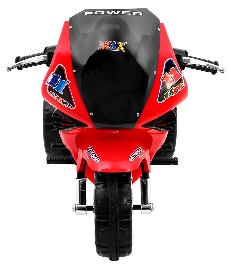 RR1000 Električni tricikl za djecu Crveni + Zvuci + Svjetla + Spremište, crvena motor na akumulator_13