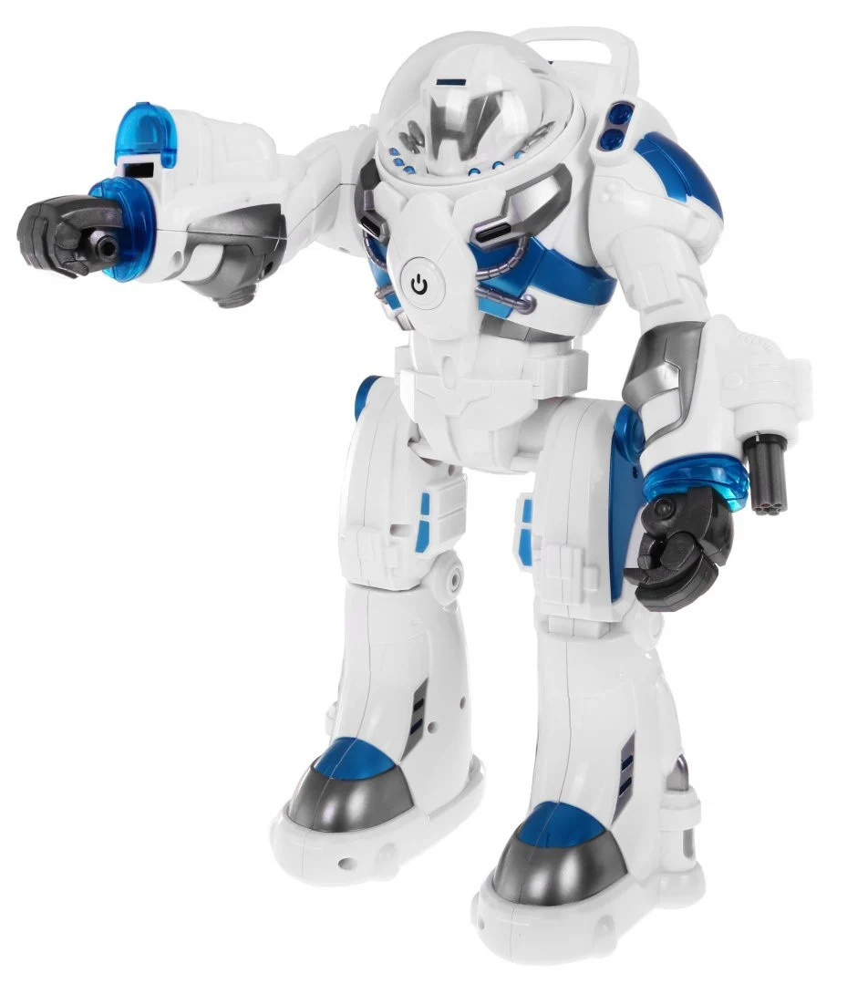 RS-Robot Spaceman bijeli RASTAR Kiborg na daljinsko upravljanje + 2,4 GHz daljinski, bijela_4